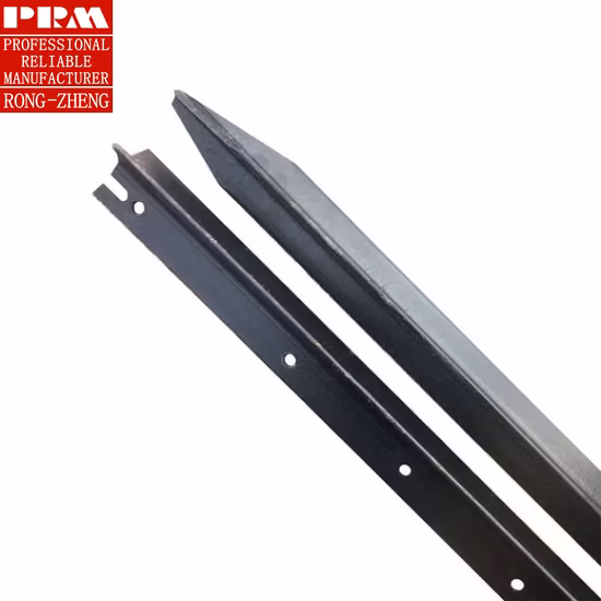 Poteau de clôture en forme de Y en forme d'étoile en métal