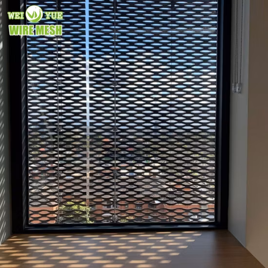 Prix ​​d'usine de maille en métal déployé décoratif en aluminium