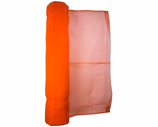 Filet d'échafaudage de sécurité de fabrication de construction de monofilament de bâtiment d'échafaudage de couleur orange