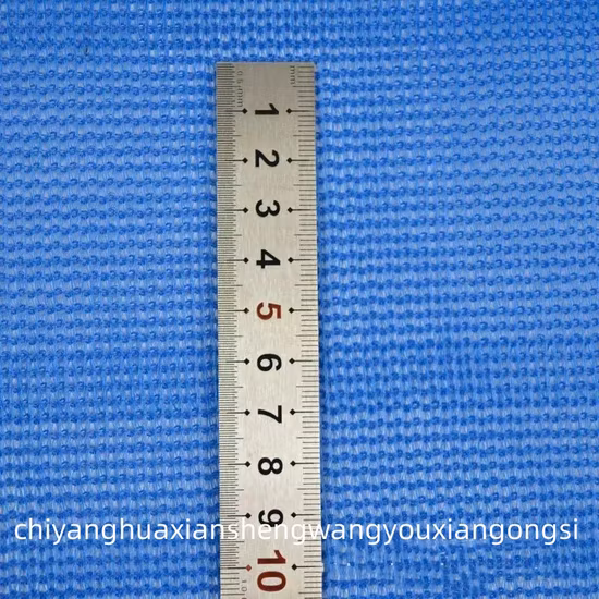 Filet de sécurité en plastique pour bâtiment de construction